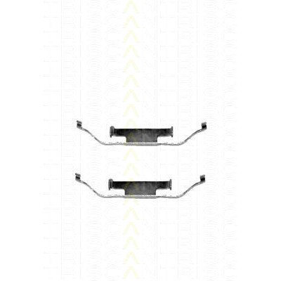 Слика на ремонтен комплет, дискови плочки TRISCAN 8105 111572 за BMW 3 Sedan E36 328 i - 193 коњи бензин