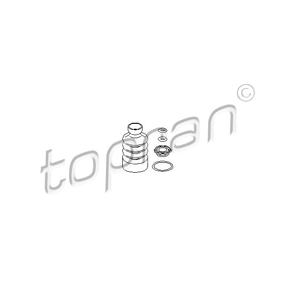 Слика на Ремонтен комплет, долна пумпа на кумплуг TOPRAN 108 988