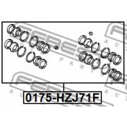 Слика 2 на ремонтен комплет, сопирачки апарат FEBEST 0175-HZJ71F