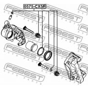 Слика 2 на ремонтен комплет, сопирачки апарат FEBEST 0575-CX5F