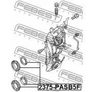 Слика 2 на ремонтен комплет, сопирачки апарат FEBEST 2375-PASB5F