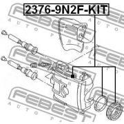 Слика 2 на ремонтен комплет, сопирачки апарат FEBEST 2376-9N2F-KIT