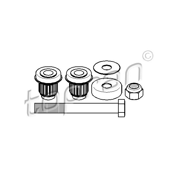 Слика на Ремонтен комплет, централен стабилизатор TOPRAN 400 088