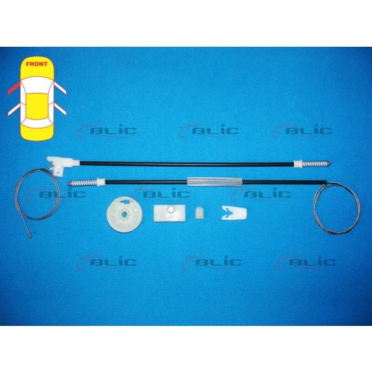 Слика на ремонтен к-ет, подигач на стакло BLIC 6205-09-025817P за Renault Megane 1 (BA0-1) 1.6 e (BA0F, BA0S) - 90 коњи бензин