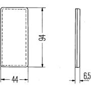 Слика 2 на Рефлектор HELLA 8RA 003 326-041