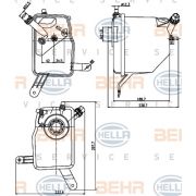 Слика 1 $на Сад за разладна течност (антифриз) HELLA 8MA 376 789-731