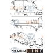 Слика 1 на Сад за разладна течност (антифриз) HELLA BEHR  SERVICE  PREMIUM LINE 8MA 376 750-611