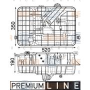 Слика 1 $на Сад за разладна течност (антифриз) HELLA BEHR  SERVICE  PREMIUM LINE 8MA 376 923-781