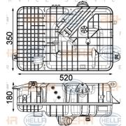 Слика 1 на Сад за разладна течност (антифриз) HELLA BEHR  SERVICE  PREMIUM LINE 8MA 376 923-791