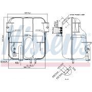 Слика 1 на Сад за разладна течност (антифриз) NISSENS 996023