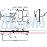 Слика 1 на Сад за разладна течност (антифриз) NISSENS 996035