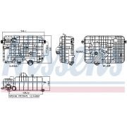 Слика 1 на Сад за разладна течност (антифриз) NISSENS 996054