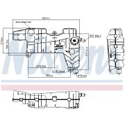 Слика 1 на Сад за разладна течност (антифриз) NISSENS 996058