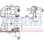 Слика 1 на Сад за разладна течност (антифриз) NISSENS 996061