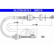 Слика 1 на сајла, кумплуг ATE 24.3728-0519.2