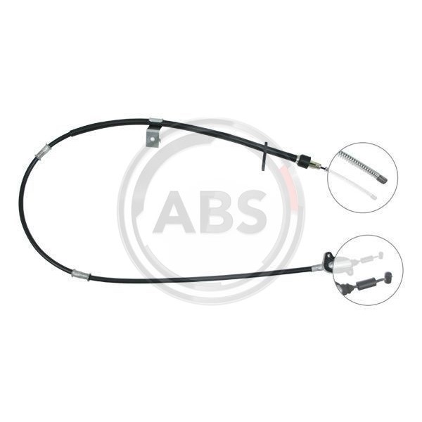 Слика на Сајла за рачна кочница A.B.S. K10347 за Daihatsu Charade 4 G200,G202 1.0 - 52 коњи бензин