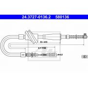 Слика 1 $на Сајла за рачна кочница ATE 24.3727-0136.2