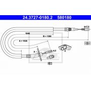 Слика 1 $на Сајла за рачна кочница ATE 24.3727-0180.2