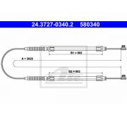 Слика 1 $на Сајла за рачна кочница ATE 24.3727-0340.2