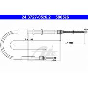 Слика 1 $на Сајла за рачна кочница ATE 24.3727-0526.2