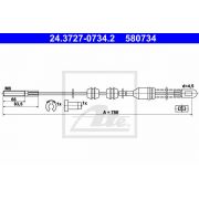 Слика 1 $на Сајла за рачна кочница ATE 24.3727-0734.2