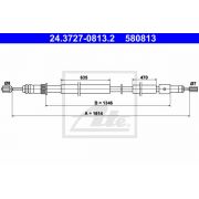 Слика 1 $на Сајла за рачна кочница ATE 24.3727-0813.2