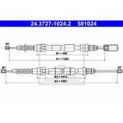 Слика 1 $на Сајла за рачна кочница ATE 24.3727-1024.2