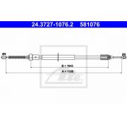 Слика 1 $на Сајла за рачна кочница ATE 24.3727-1076.2