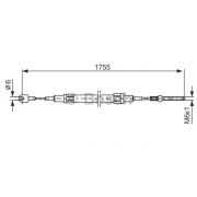 Слика 1 $на Сајла за рачна кочница BOSCH 1 987 477 071