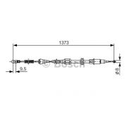 Слика 1 на Сајла за рачна кочница BOSCH 1 987 477 309