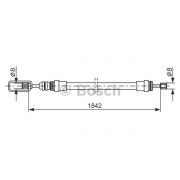 Слика 1 на Сајла за рачна кочница BOSCH 1 987 477 422