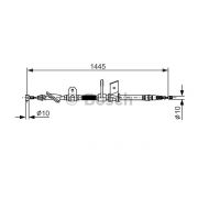 Слика 1 на Сајла за рачна кочница BOSCH 1 987 477 623