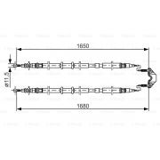 Слика 5 на Сајла за рачна кочница BOSCH 1 987 477 909