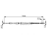 Слика 1 на Сајла за рачна кочница BOSCH 1 987 482 033