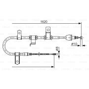 Слика 1 на Сајла за рачна кочница BOSCH 1 987 482 071