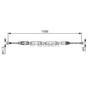 Слика 1 $на Сајла за рачна кочница BOSCH 1 987 482 387