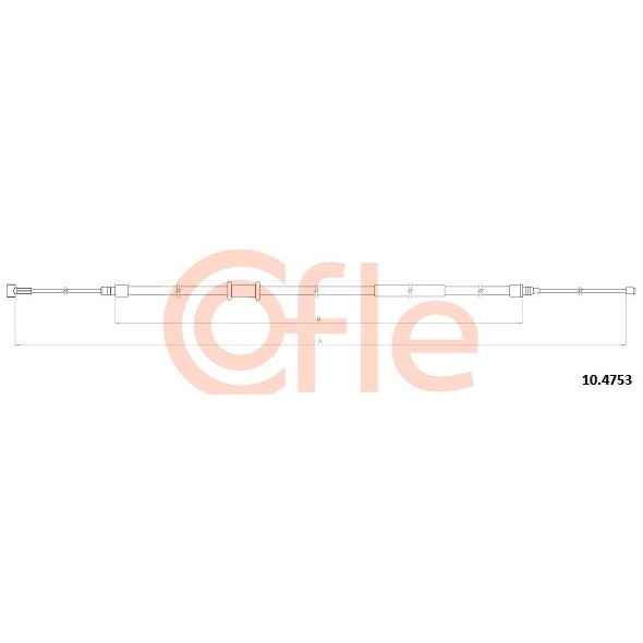 Слика на Сајла за рачна кочница COFLE 10.4753