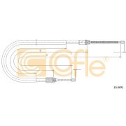 Слика 1 на Сајла за рачна кочница COFLE 10.6691