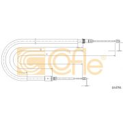 Слика 1 на Сајла за рачна кочница COFLE 10.6791