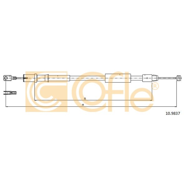 Слика на Сајла за рачна кочница COFLE 10.9837