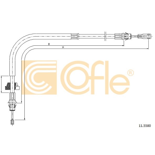 Слика на Сајла за рачна кочница COFLE 11.5580