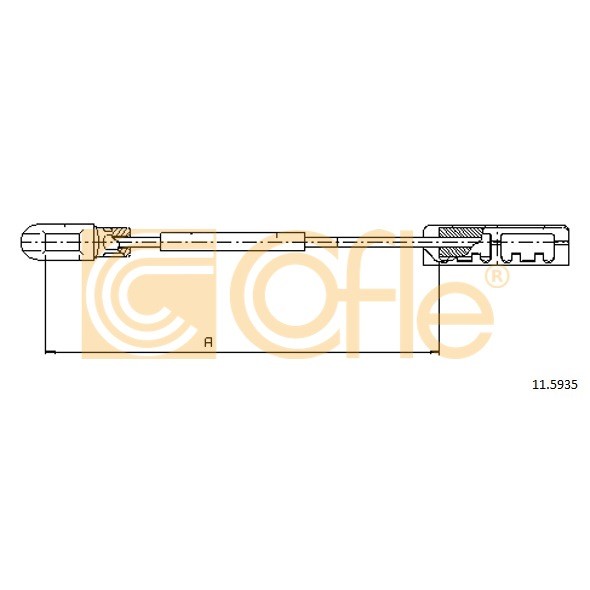 Слика на Сајла за рачна кочница COFLE 11.5935