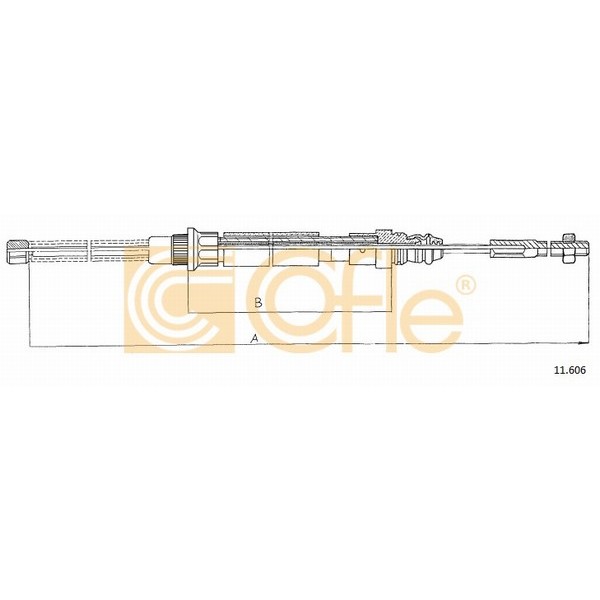 Слика на Сајла за рачна кочница COFLE 11.606