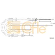 Слика 1 на Сајла за рачна кочница COFLE 11.6683