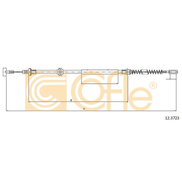 Слика на Сајла за рачна кочница COFLE 12.3723