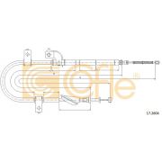 Слика 1 $на Сајла за рачна кочница COFLE 17.2604