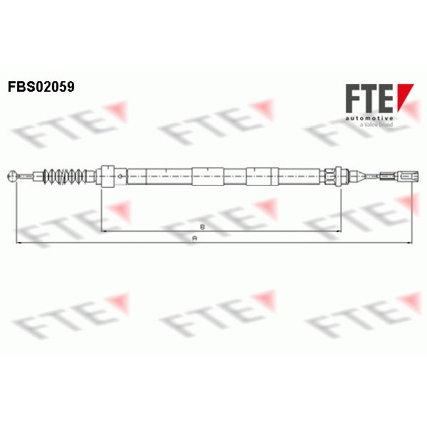 Слика на Сајла за рачна кочница FTE FBS02059