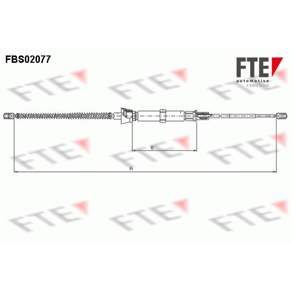 Слика на Сајла за рачна кочница FTE FBS02077