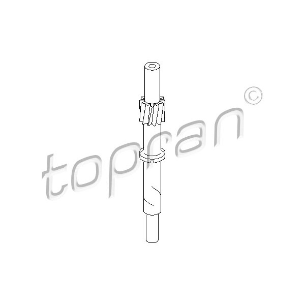 Слика на сајла на тахограф TOPRAN 107 401 за VW Polo 2 (86c,80) 1.3 - 55 коњи бензин