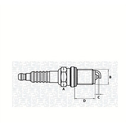 Слика на Свеќица MAGNETI MARELLI 062000776304